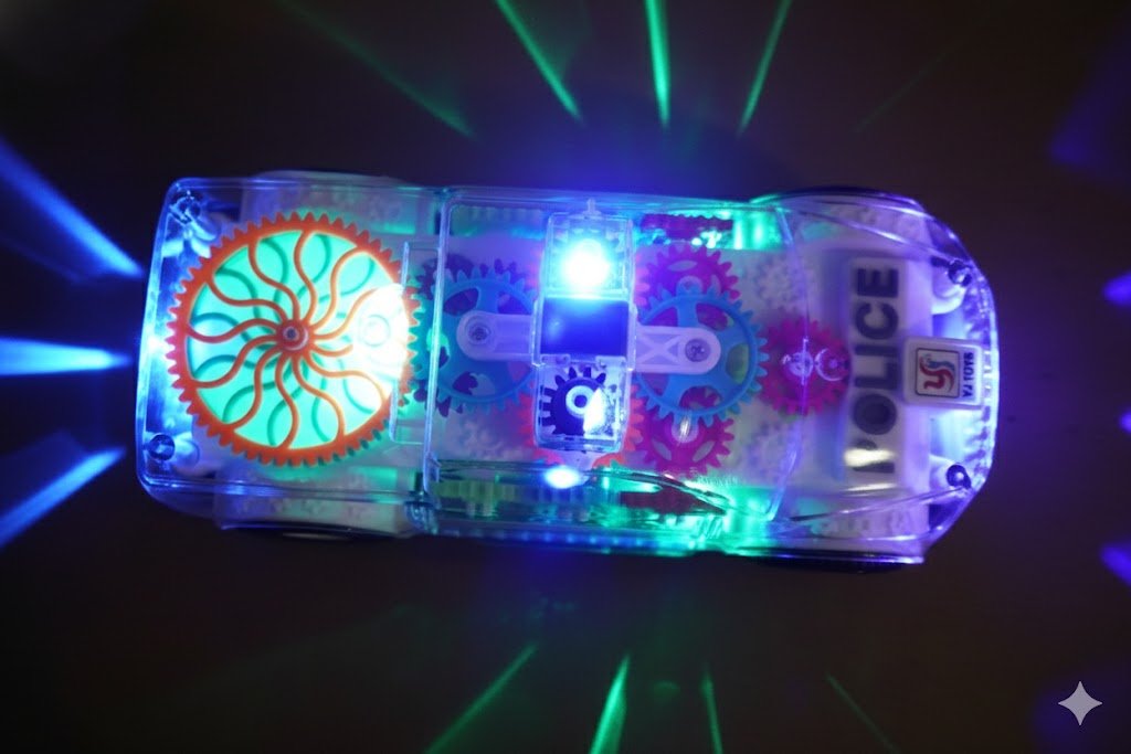 Gear Police Car Toy for Kids - Image 6