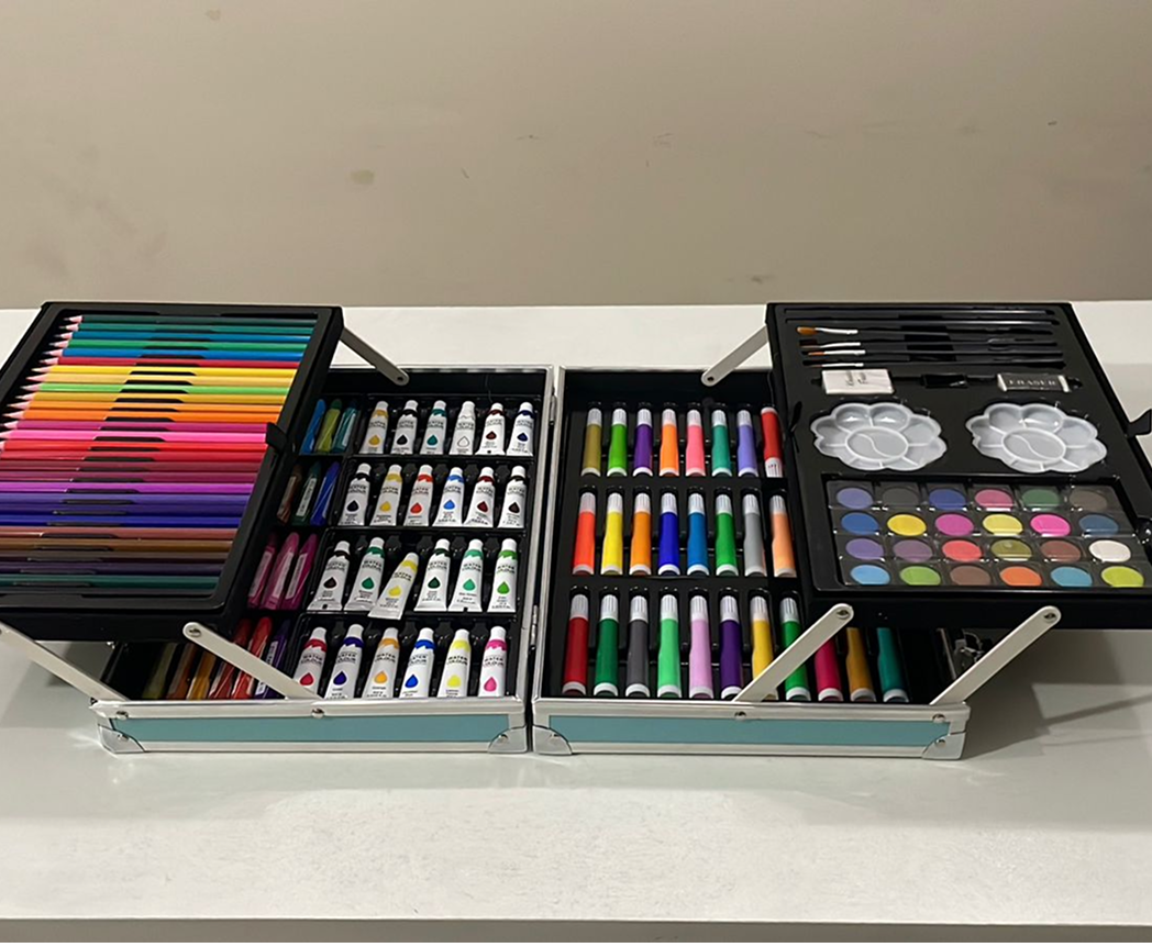 145 Pcs Kids Art Painting Set - Image 2